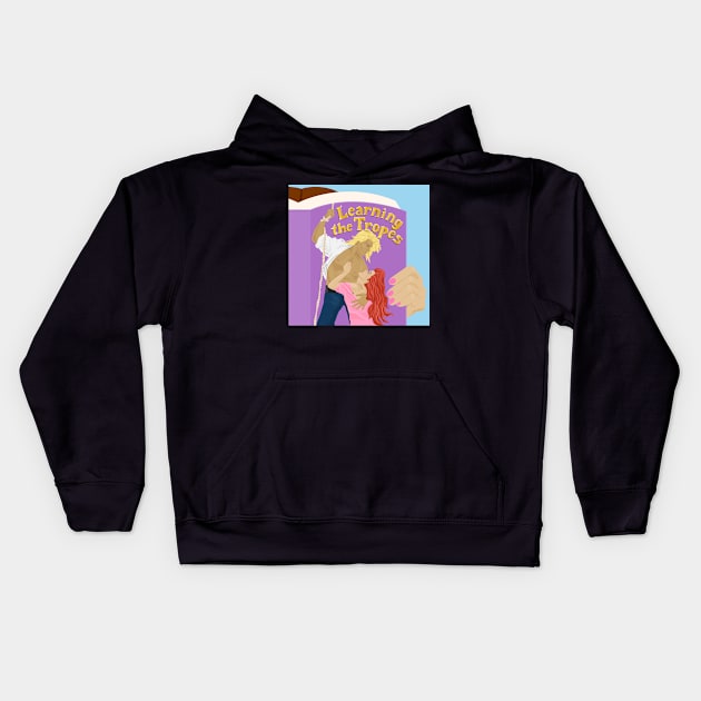 Learning The Tropes Main Logo Kids Hoodie by Learning the Tropes